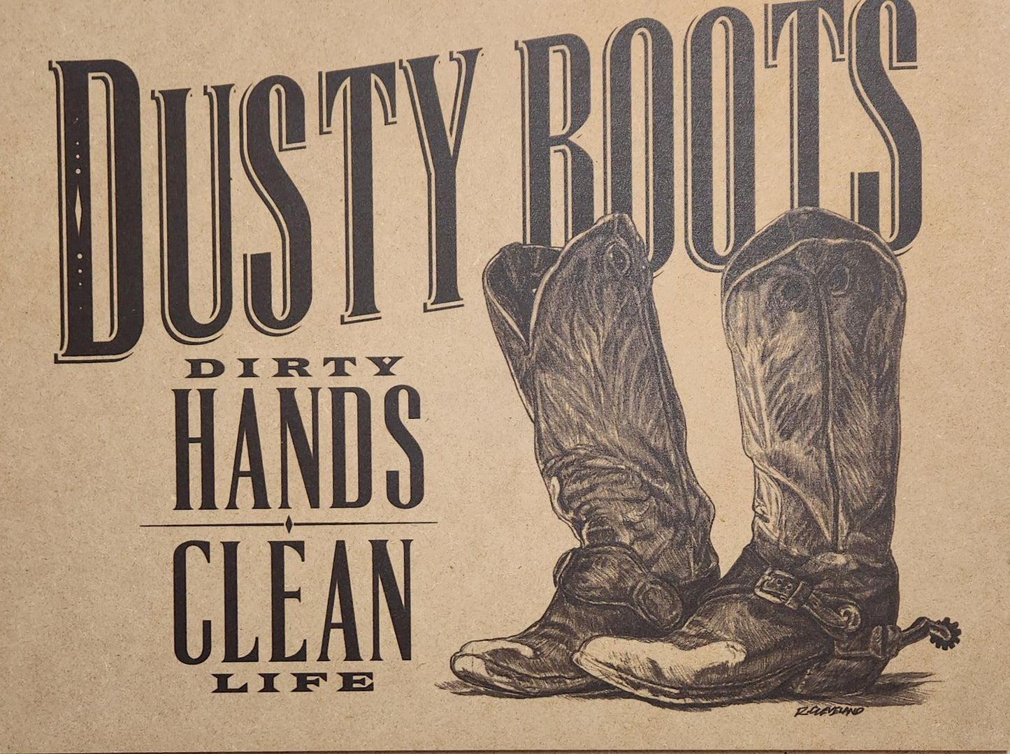 Dusty Boots