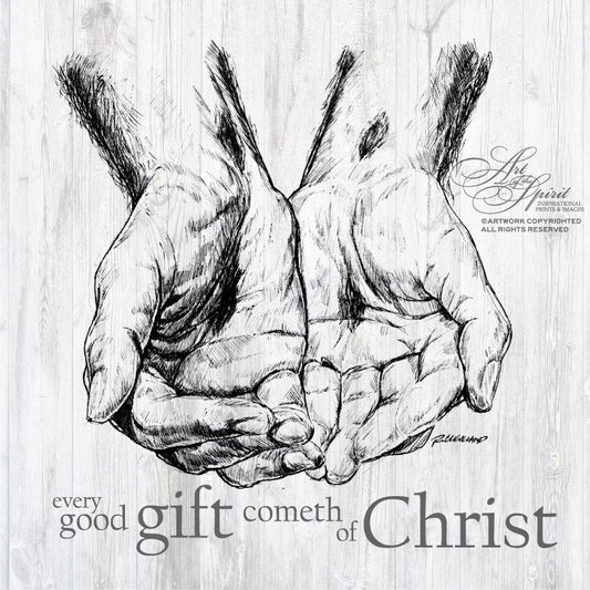 Gifts of Christ - Savior's Hands without Background