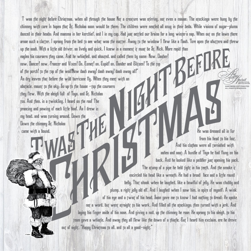 Night Before Christmas / Small Santa